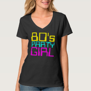 Camiseta Logo de varios colores para mujeres chicas fiestas