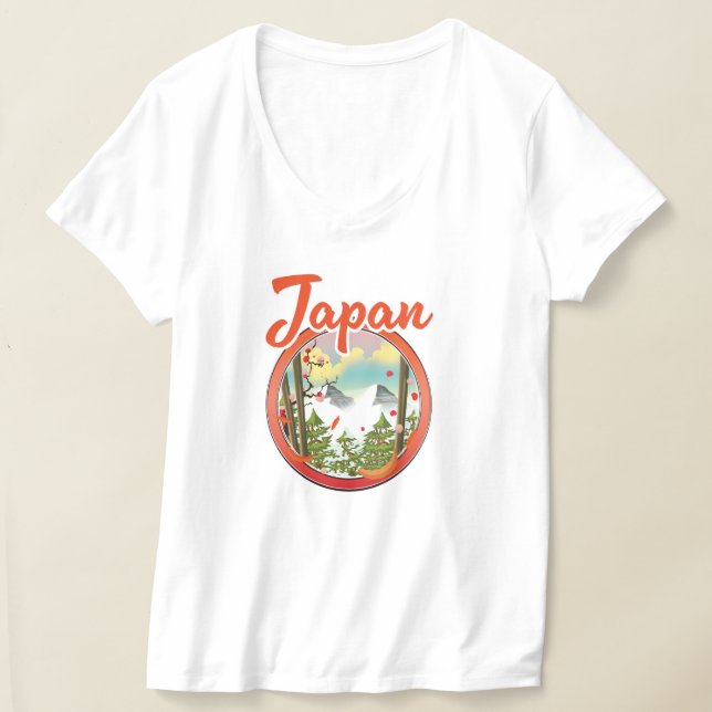 Camiseta Logo de viaje de Japón (Distribución )