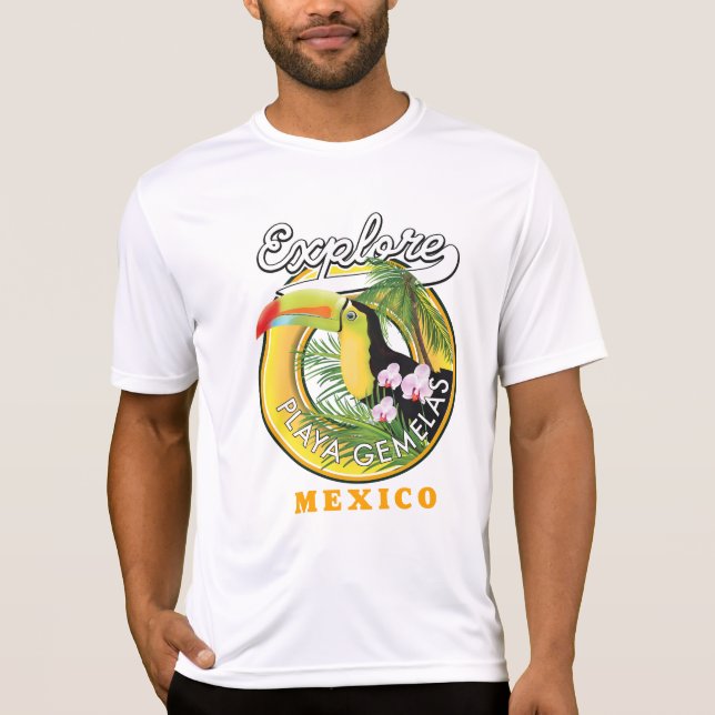 Camiseta Logo de viaje Oaxaca México T-Shirt (Anverso)