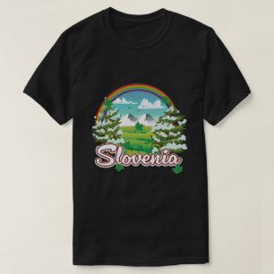 Camiseta Logo de viajes de Eslovenia