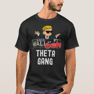 Camiseta Logo de Wallstreetbets Theta Gang