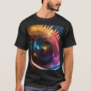 Camiseta "Logo de Waveform DJ - Amo tu sonido"