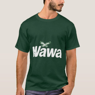 Camiseta Logo de Wawa Eagles (Blanco)