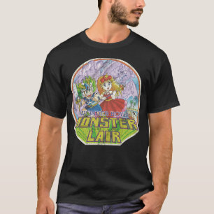 Camiseta Logo de Wonder Boy III Monster Lair Retro