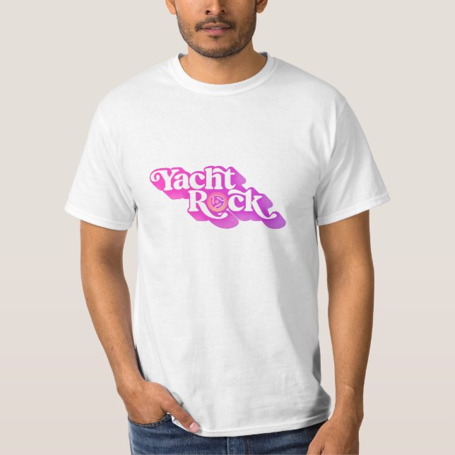 Camiseta Logo de Yacht Rock 45 (Anverso)