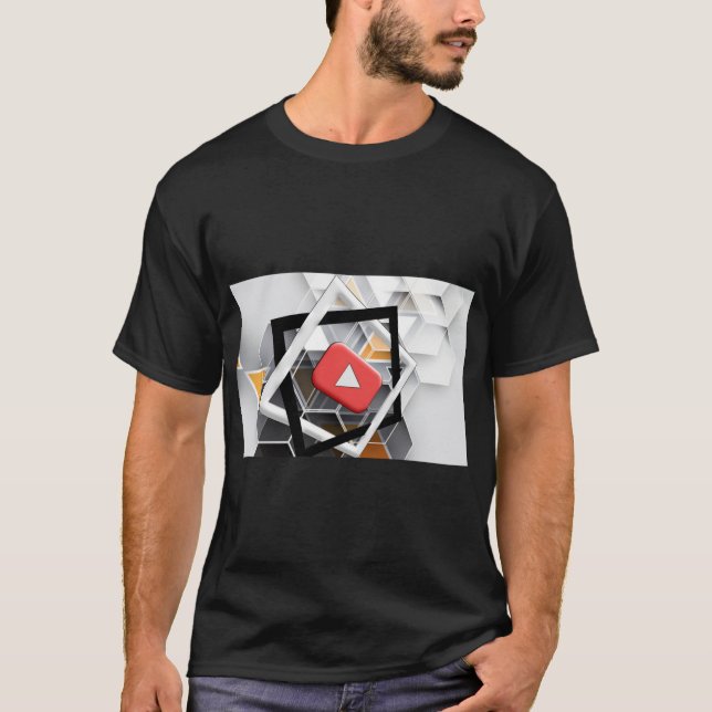Camiseta Logo de YouTube (Anverso)