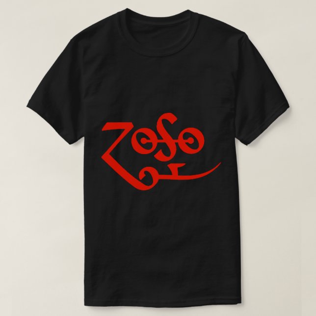 Camiseta Logo de Zoso mejor banda de rock Active T-Shirt (Diseño del anverso)