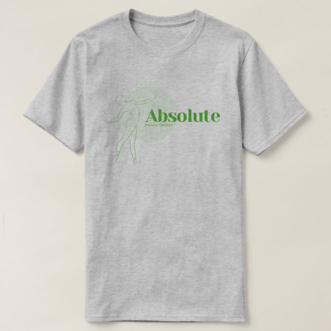Camiseta Logo del baile absoluto de los hombres (Diseño del anverso)