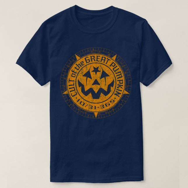 Camiseta Logo del Culto de la Gran Alquimia de Calabaza (Diseño del anverso)