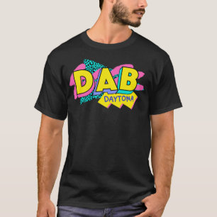 Camiseta Logo del Daytona Beach Florida Retro 90