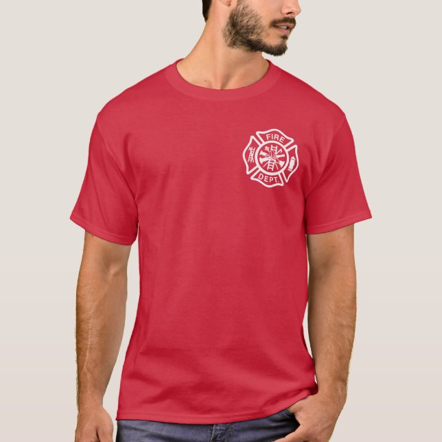 Camiseta Logo del Departamento de Bomberos (Anverso)