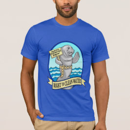 Camiseta Logo Del Derecho Al Agua Limpia