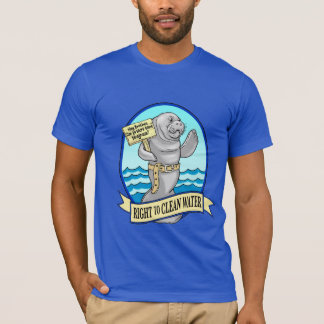 Camiseta Logo Del Derecho Al Agua Limpia