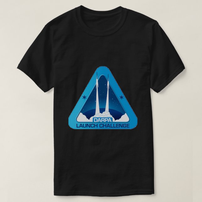 Camiseta Logo del Desafío de Inicio Rápido DARPA (Diseño del anverso)