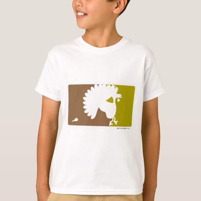 Camiseta Logo del Día de Acción de Gracias del MVP en Turqu (Anverso)