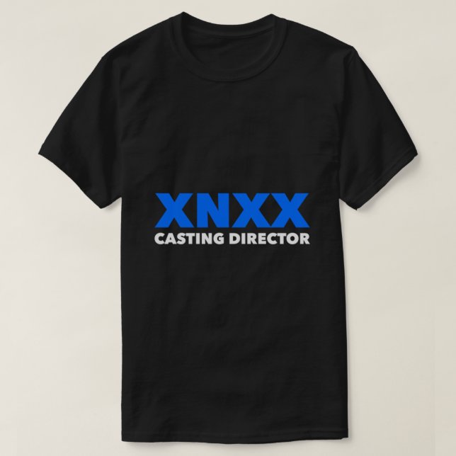 Camiseta Logo del director de casting Xnxx Classic T-Shirt (Diseño del anverso)