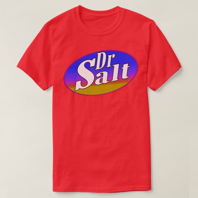 Camiseta Logo del Dr. Salt Soda (Diseño del anverso)