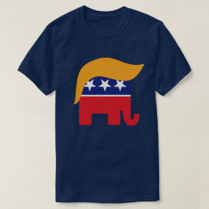 Camiseta Logo del elefante del Partido Republicano con el p