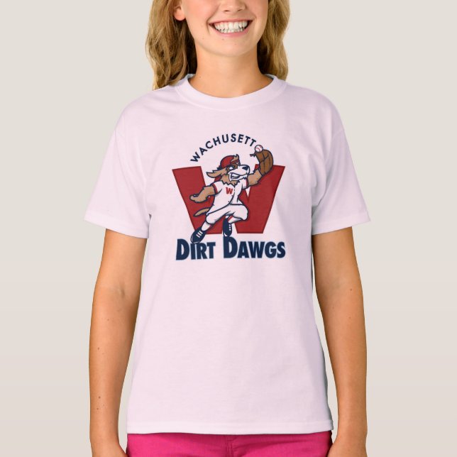 Camiseta Logo del equipo de béisbol colegiado Wachusett Dir (Anverso)