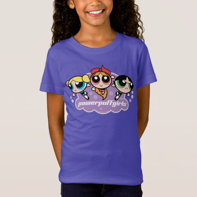 Camiseta Logo del equipo de Chicas Powerpuff (Anverso)