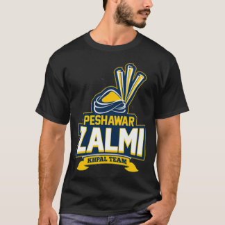 Camiseta Logo del equipo de cricket de Peshawar Zalmi