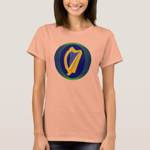 Camiseta Logo del Escudo de Armas de Irlanda
