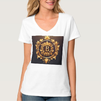 Camiseta Logo del Escudo Elite Golden Laurel