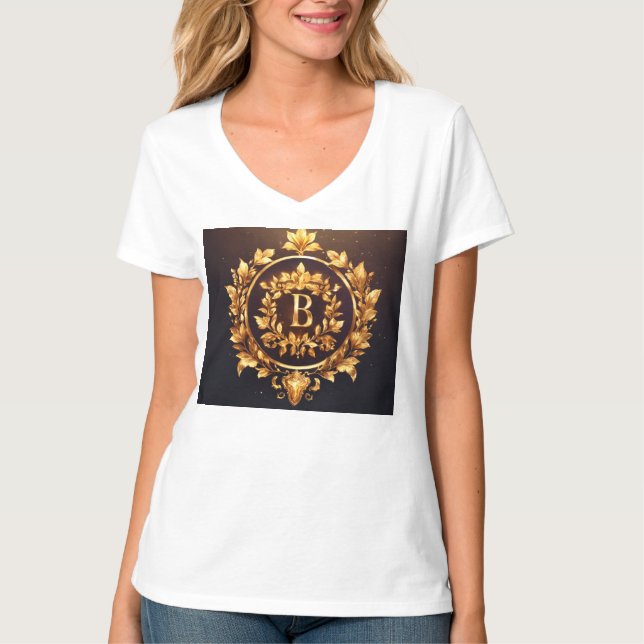 Camiseta Logo del Escudo Elite Golden Laurel (Anverso)