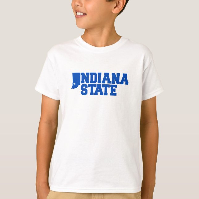 Camiseta Logo del estado de Indiana (Anverso)