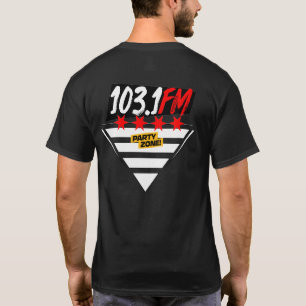 Camiseta Logo del Fiesta de Chicago Stars Zone 103.1 FM
