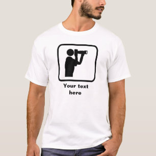 Camiseta Logo del fotógrafo — Personalizable