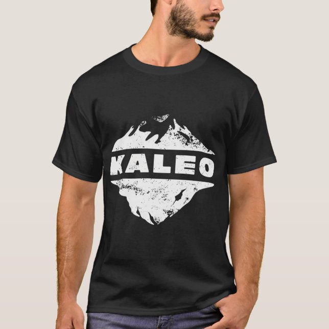 Camiseta Logo del glaciar Kaleo (Anverso)