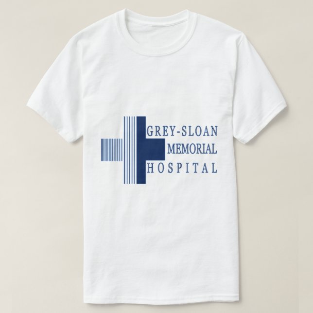Camiseta Logo del Gray Sloan Memorial Hospital (Diseño del anverso)