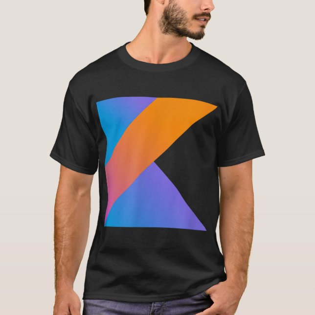 Camiseta Logo del lenguaje de programación Kotlin para el p (Anverso)