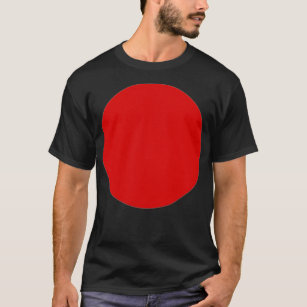 Camiseta Logo del logo japonés rojo Sol japonés escudo de a