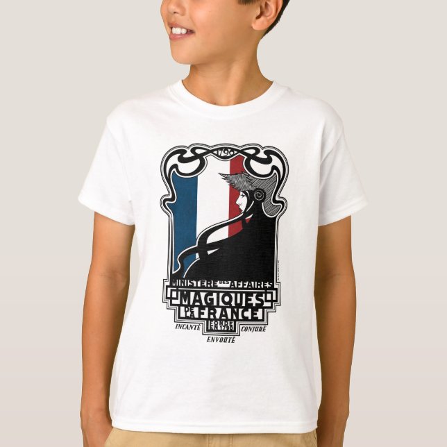 Camiseta Logo del Ministère des Affaires Magiques de la Fra (Anverso)