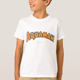 Camiseta Logo del Naranja Aquaman