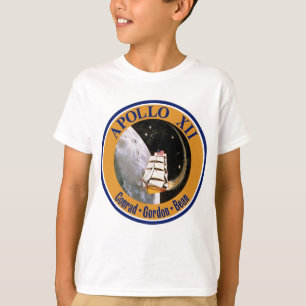 Camiseta Logo del parche de la misión Apolo 12