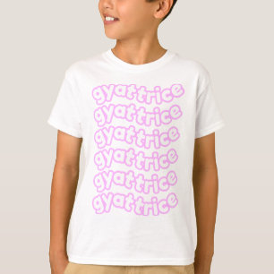 Camiseta Logo del Pastel Niño Rosa