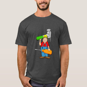 Camiseta Logo del personalizado Handyman