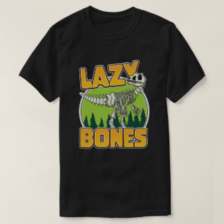 Camiseta Logo del personalizado Lazy Bones