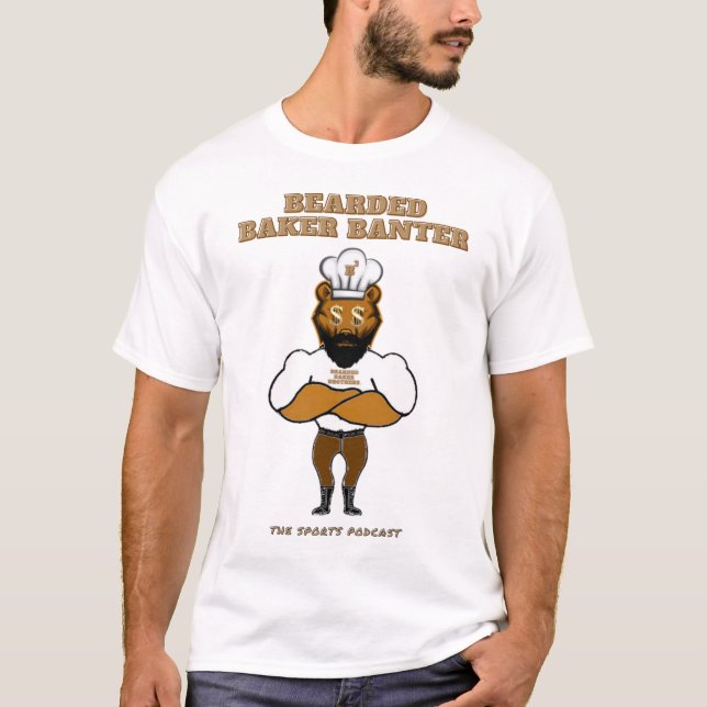 Camiseta Logo del podcast Baker Banter (Anverso)