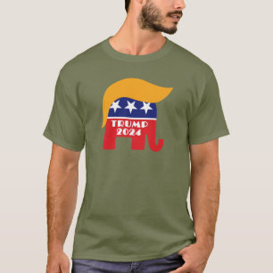 Camiseta Logo del presidente Trump 2024