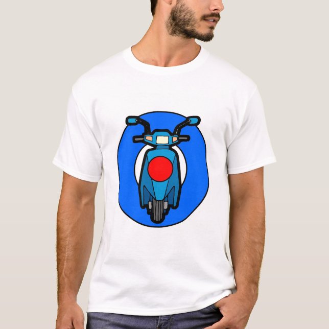 Camiseta Logo del Scooter Club (Anverso)