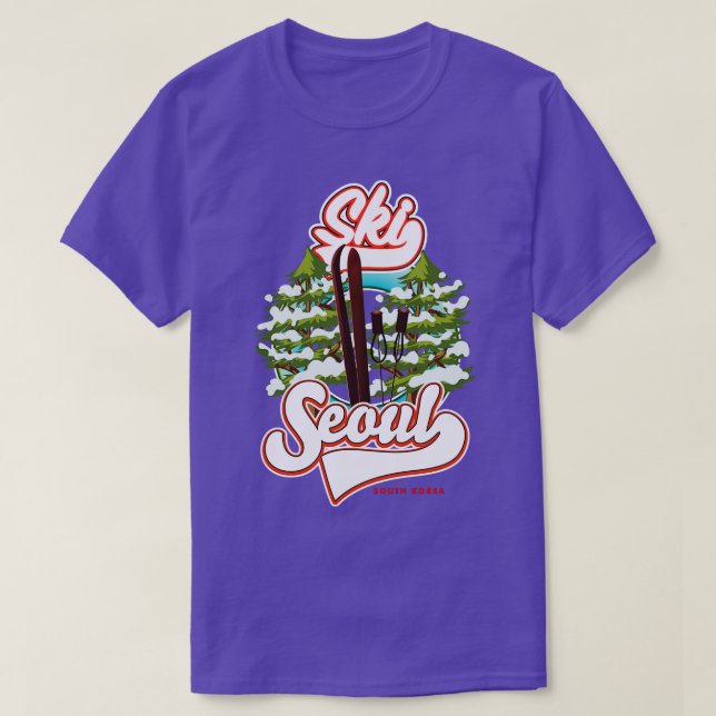 Camiseta Logo del Ski Sur de Seúl (Diseño del anverso)