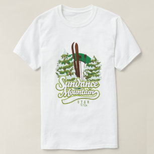Camiseta Logo del Sundance Mountain Utah Ski