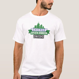 Camiseta Logo del Taxi de la Cinta Verde de Chicago - Camis