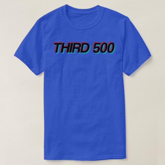 Camiseta Logo del TERCER 500 (Diseño del anverso)