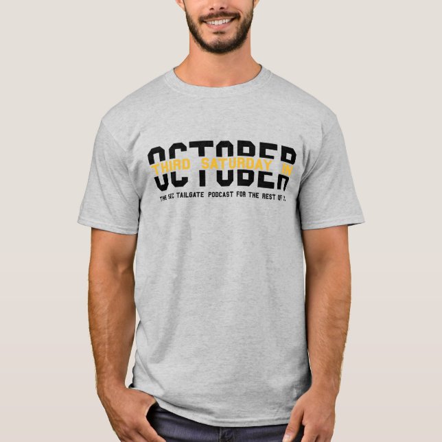 Camiseta Logo del tercer sábado de Misuri en octubre (Anverso)
