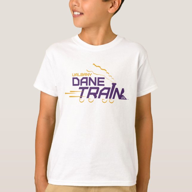 Camiseta Logo del Tren de Dane de la UAlbany (Anverso)